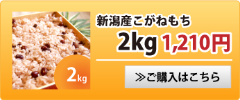 新潟産こがねもち2kg