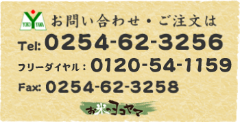 お問い合わせ・ご注文はこちら