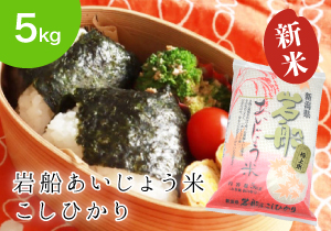 岩船あいじょう米こしひかり5kg