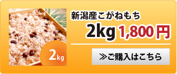 新潟産こがねもち2kg